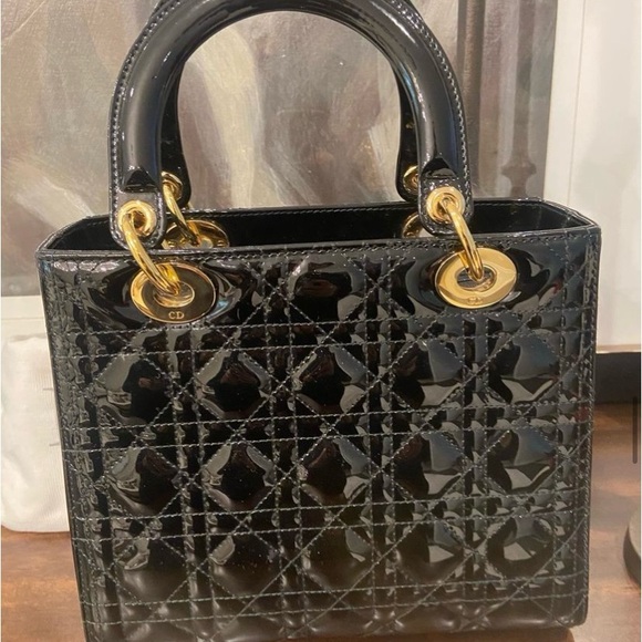 Medium lady Dior - Picture 4 of 8